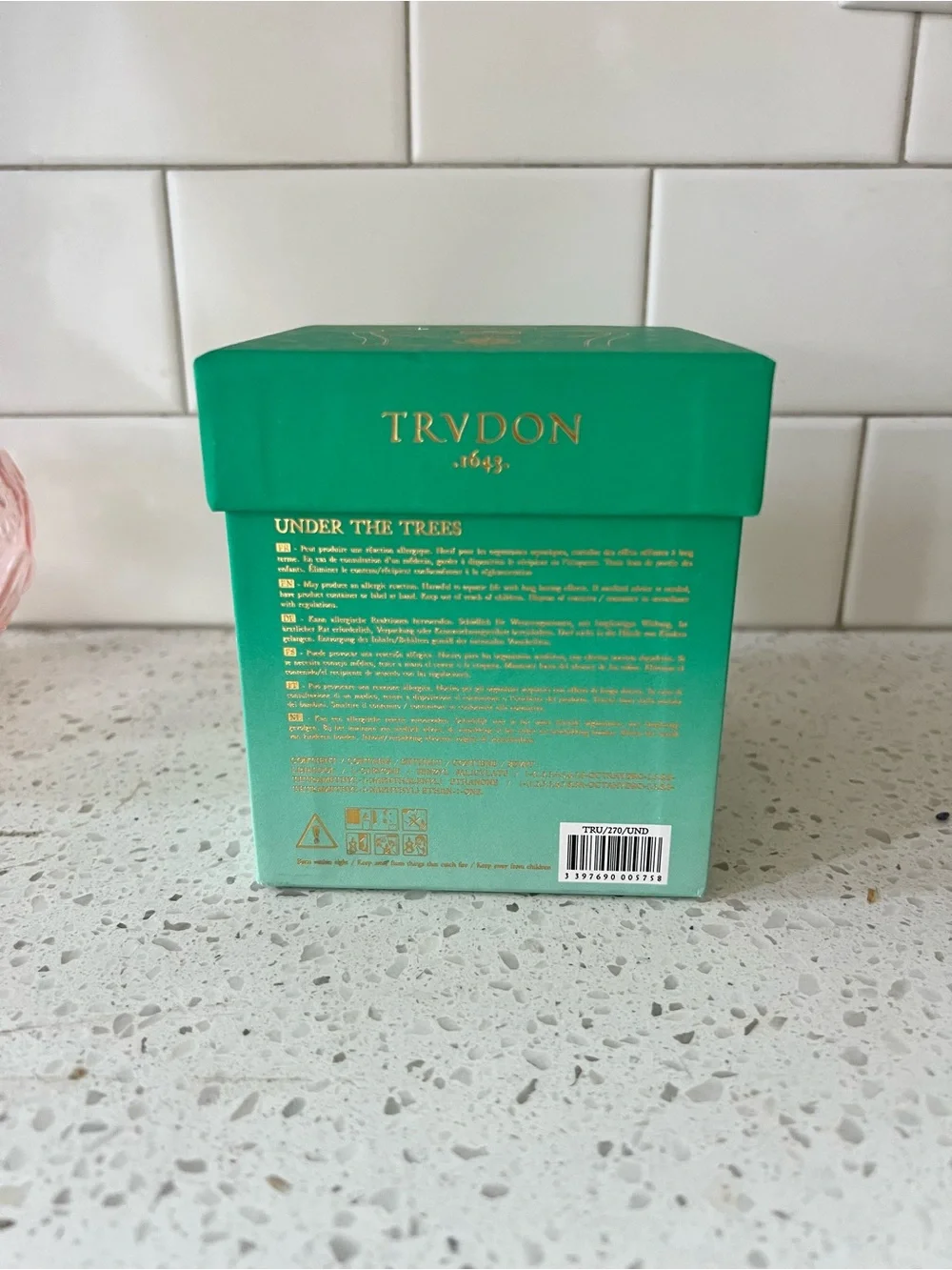 Under The Trees Trudon candle